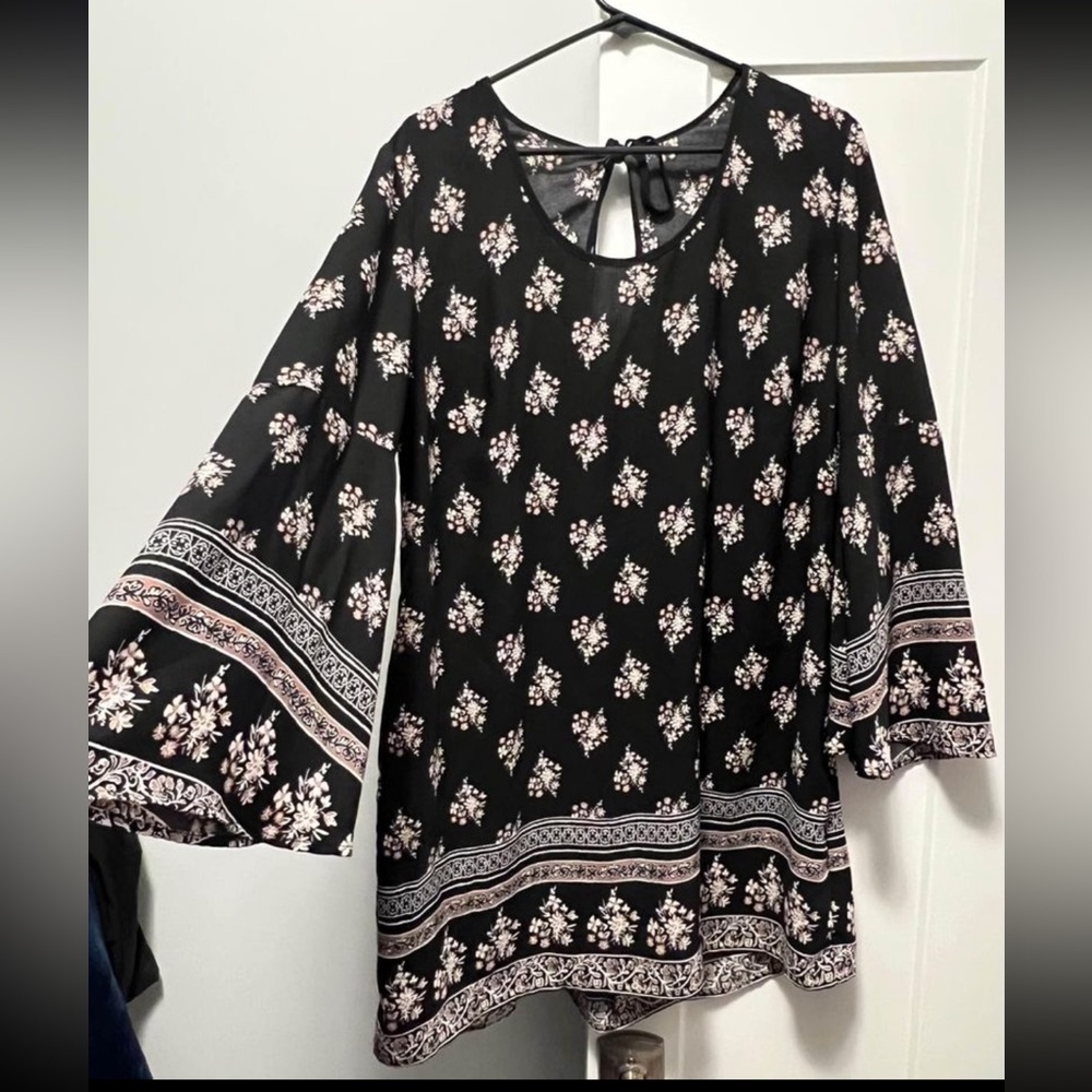 Bohemian mini dress